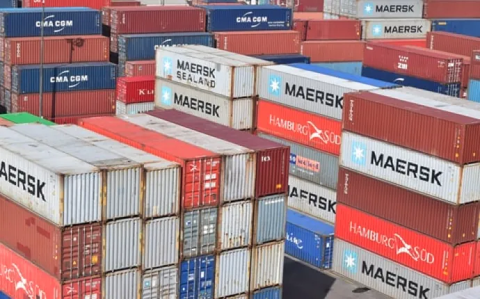 importación y exportación de contenedores